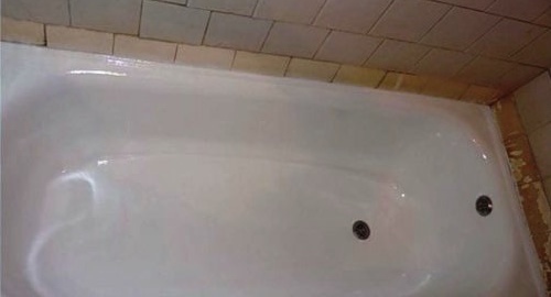 Реставрация ванны жидким акрилом | Фокино
